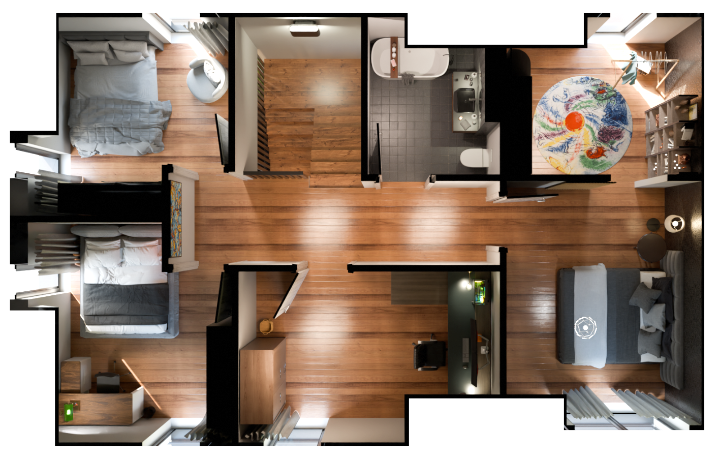 Plan piętra — Osiedle Urocze